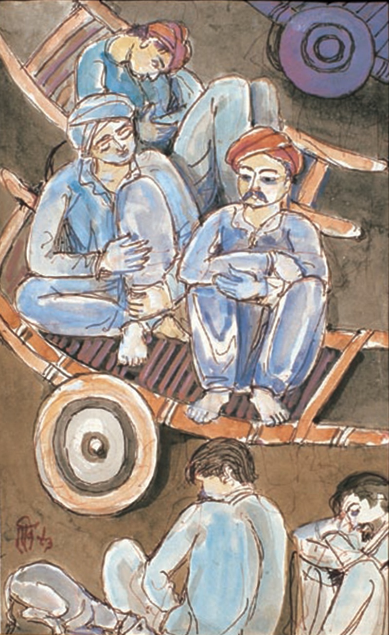 Ramgopal Vijaivargiya: Paintings from 1956 to 1996