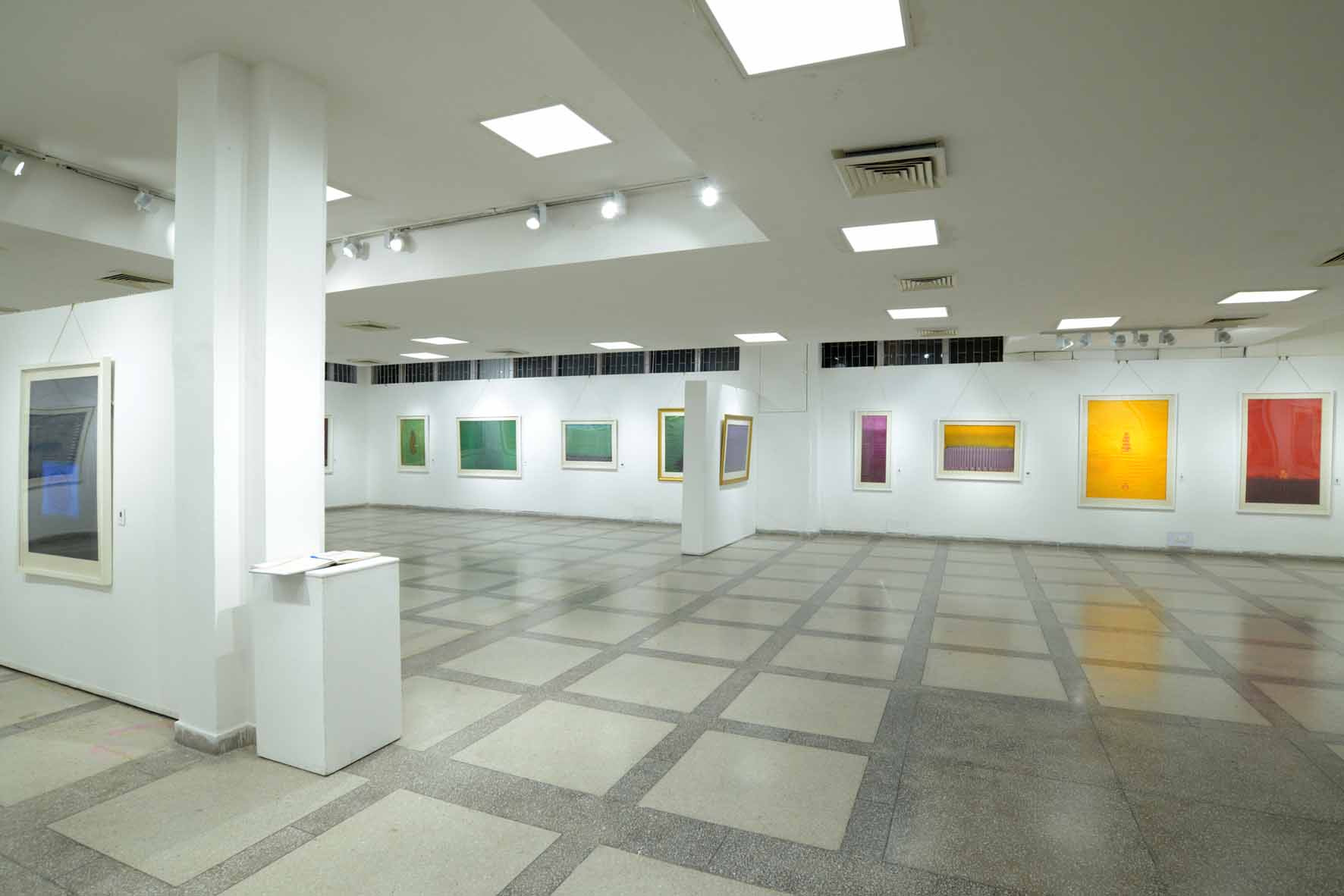 Paintings by Sohan Qadri from 1970 to 2010
