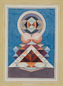 G R Santosh, Untitled, 1988, Watercolor on paper