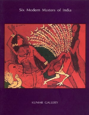 Cover of Six Modern Masters of India, Kumar Gallery, 1997
